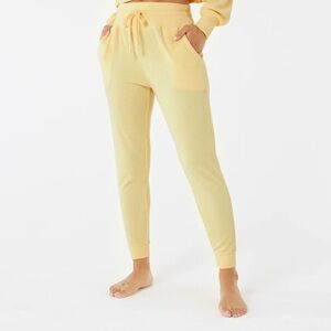 Yellow Jogger Pants